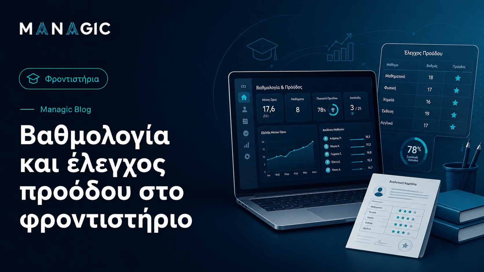 Βαθμολογία και έλεγχος προόδου στο φροντιστήριο